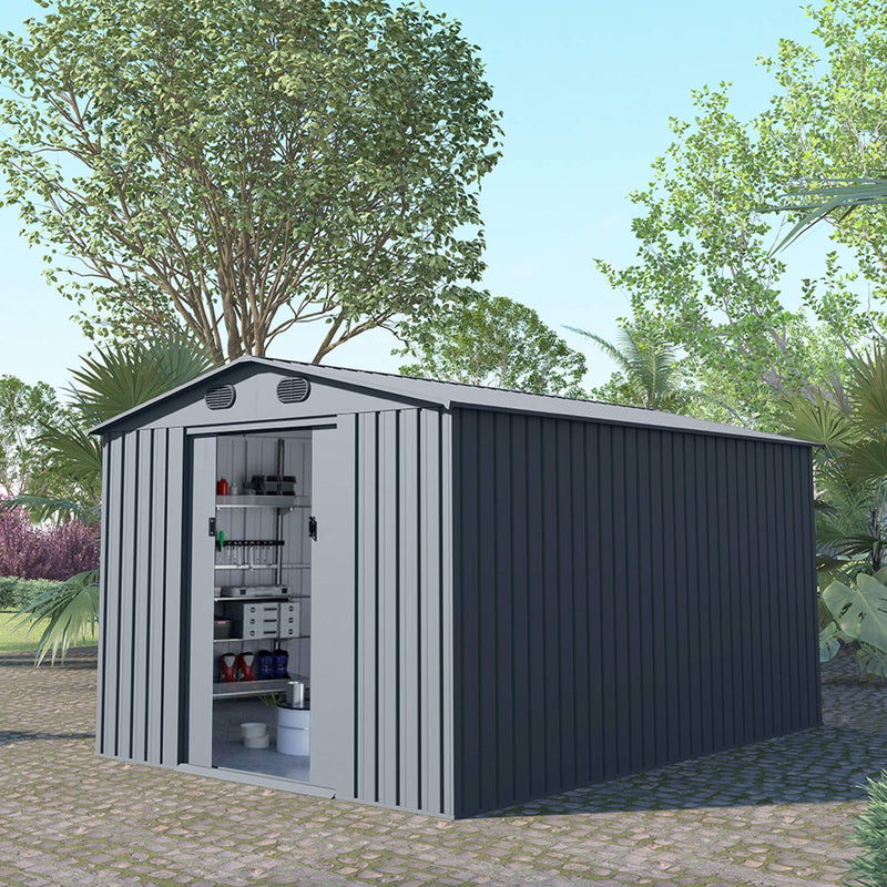 Chery Industrial 8 x 12 ft Metal Storage Shed