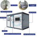 Bastone Portable Office with Bedroom and Bathroom - SUIMO87WH01 - Serenity Provision