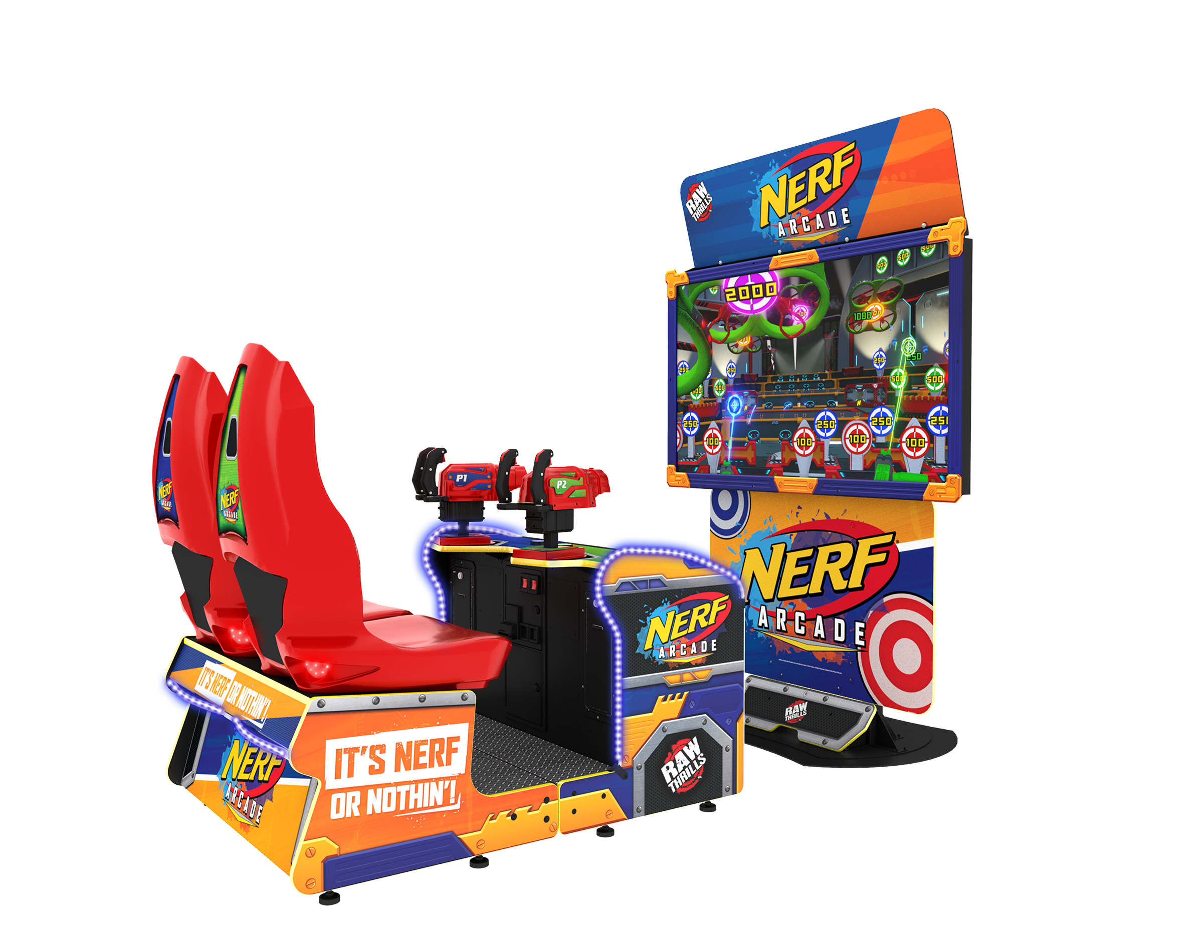 Raw Thrills NERF Arcade Game