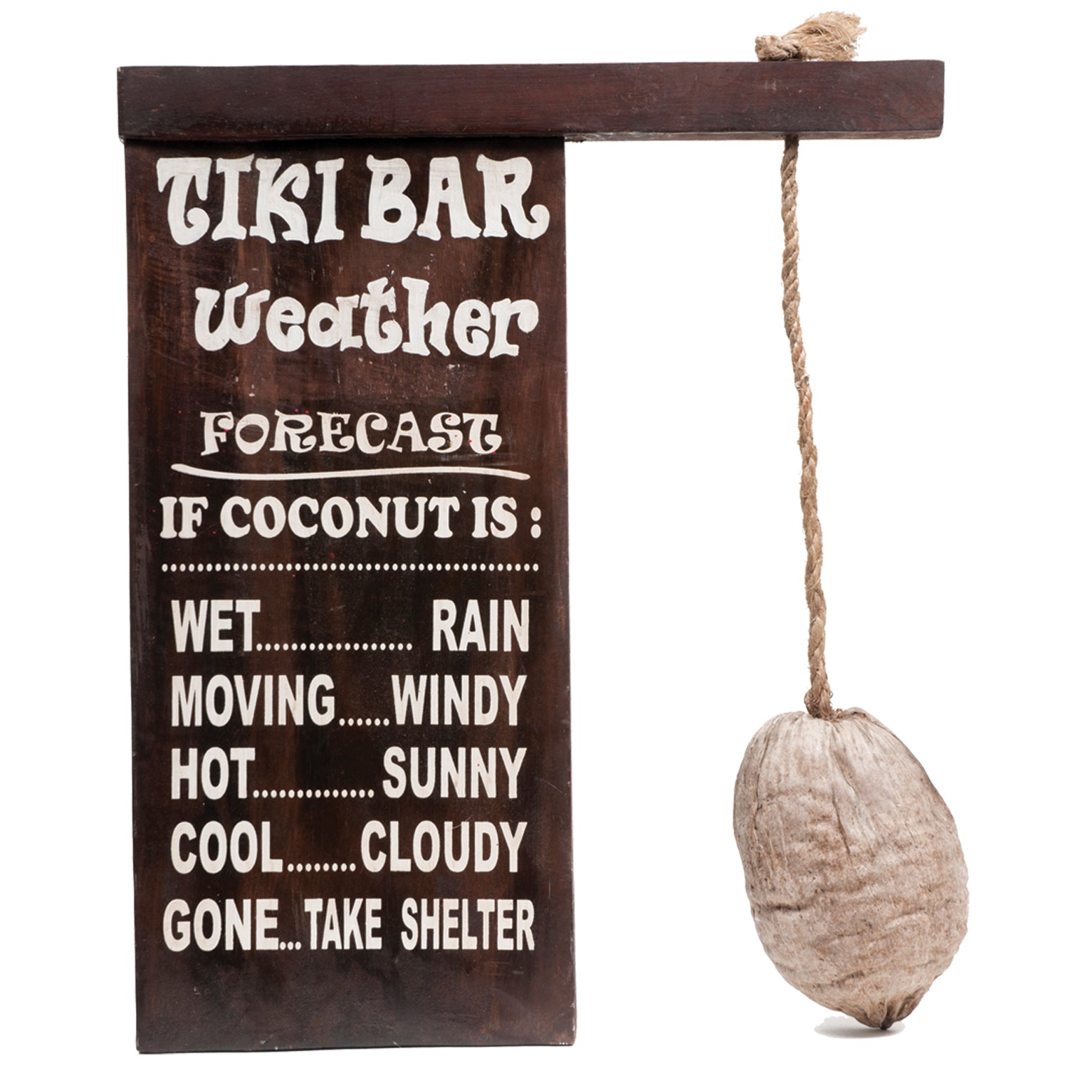 Outdoor Tiki Sign - ODR775