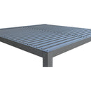 Gazebo Penguin Vikos Pergola with Aluminum Frame & Galvanized Steel Louvers 10ft. x 10ft. - PA1010 - Serenity Provision