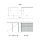 Gazebo Penguin Vikos Pergola with Aluminum Frame & Galvanized Steel Louvers 10ft. x 13ft. - PA1013 - Serenity Provision