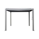 Gazebo Penguin Vikos Pergola with Aluminum Frame & Galvanized Steel Louvers 10ft. x 13ft. - PA1013 - Serenity Provision