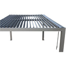Gazebo Penguin Vikos Pergola with Aluminum Frame & Galvanized Steel Louvers 10ft. x 13ft. - PA1013 - Serenity Provision