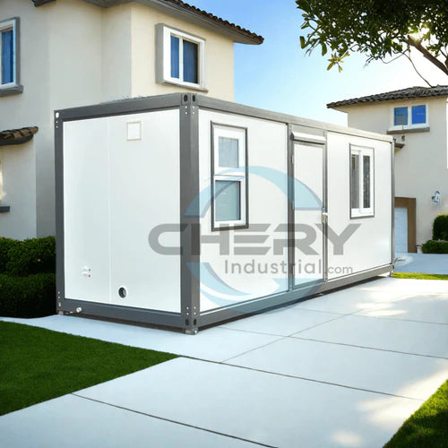 Bastone Portable Office 7ft x 20ft with Bathroom - SUIPB720007D - Serenity Provision