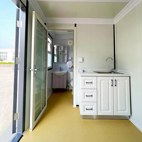 Bastone Portable Office 7ft x 20ft with Bathroom - SUIPB720007D - Serenity Provision