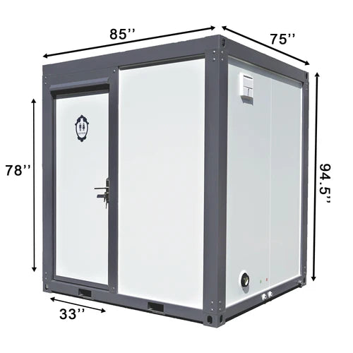 Bastone Portable Restroom with Shower