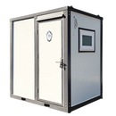 Bastone Portable Toilet with Shower Curtain Style - PM000126 - Serenity Provision