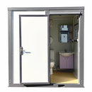 Bastone Portable Toilet with Shower Curtain Style - PM000126 - Serenity Provision