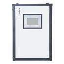 Bastone Portable Toilet with Shower Curtain Style - PM000126 - Serenity Provision