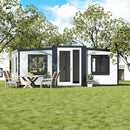 Bastone Expandable Prefab Home 19ft x 20ft - PM000119 - Serenity Provision