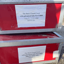 Rear Cover for Gold Mountain Shipping Container Canopy Shelter 40'x40'x11' - Serenity Provision