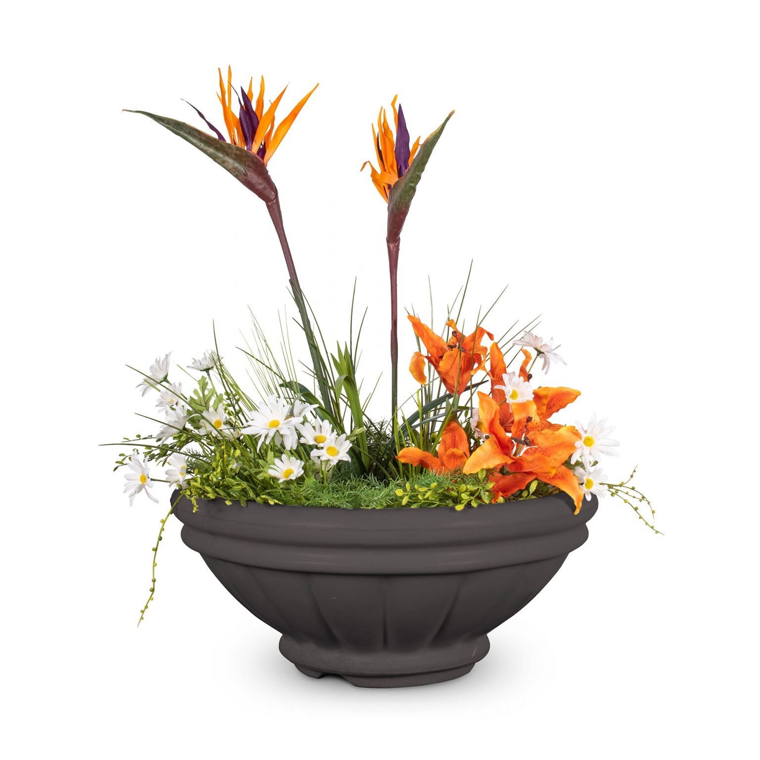 The Outdoor Plus Roma Planter Bowl GFRC Concrete OPT-ROMPOXX - Serenity Provision