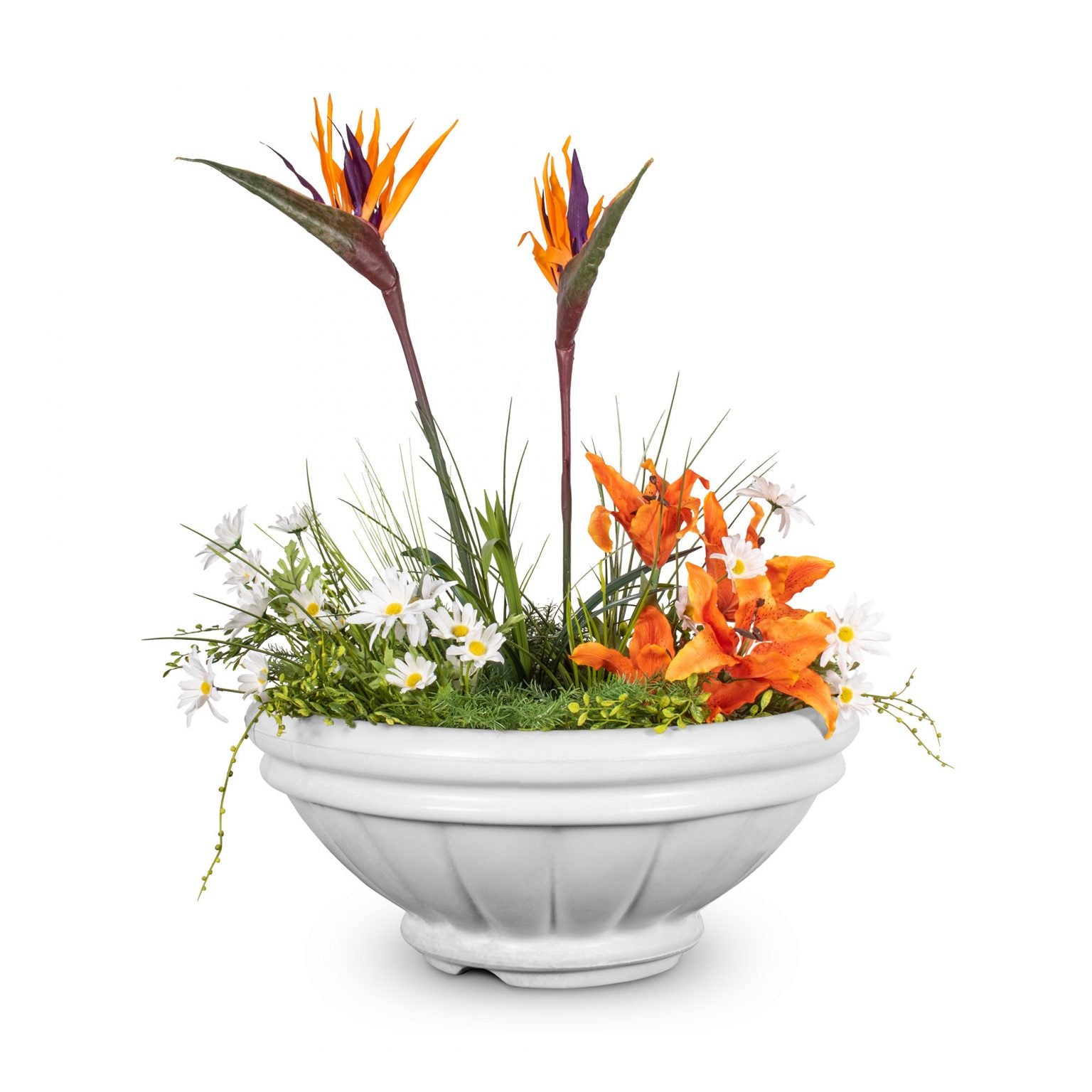 The Outdoor Plus Roma Planter Bowl GFRC Concrete OPT-ROMPOXX - Serenity Provision