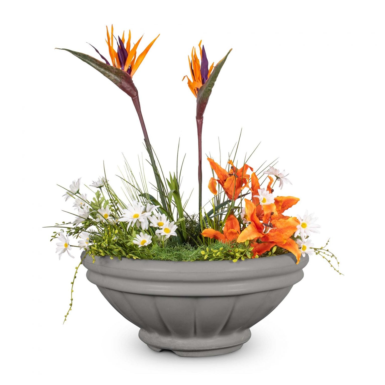 The Outdoor Plus Roma Planter Bowl GFRC Concrete OPT-ROMPOXX - Serenity Provision