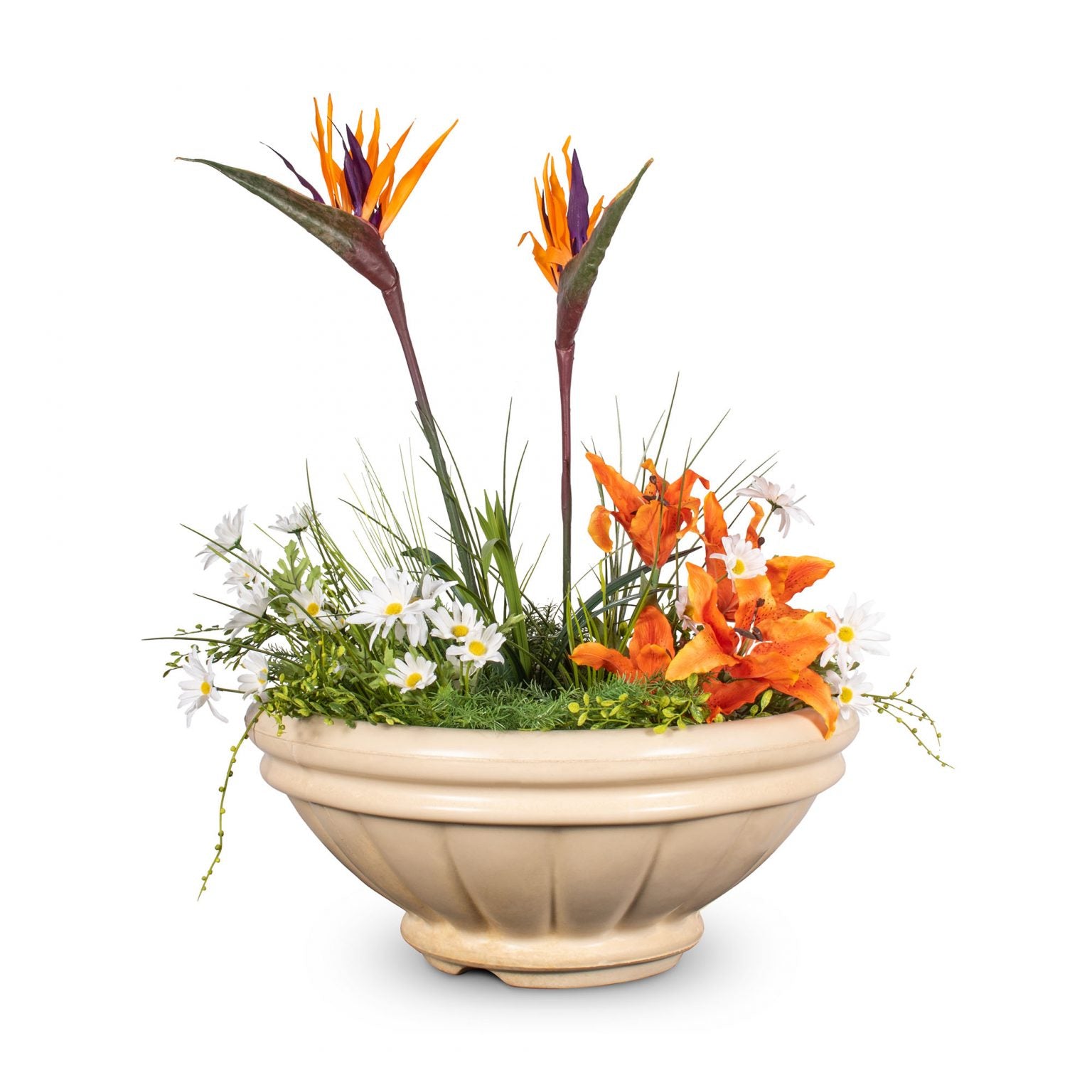 The Outdoor Plus Roma Planter Bowl GFRC Concrete OPT-ROMPOXX - Serenity Provision