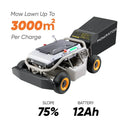 Mowrator S1 4WD Remote Control Lawn Mower – 75% (37°) Slope Crawler Mower for Steep Hills & Rough Terrain