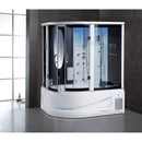 Maya Bath Siena 2-Person Steam Shower & Tub Combo w/ TV - Serenity Provision
