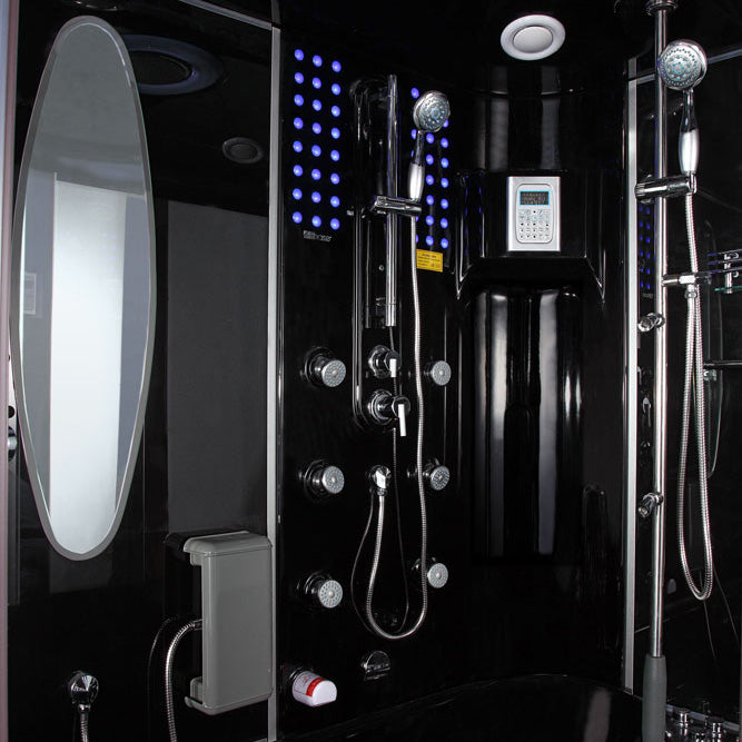 Maya Bath Siena 2-Person Steam Shower & Tub Combo w/ TV - Serenity Provision