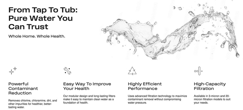 Echo Water Pure Whole Home Water Filter