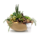 The Outdoor Plus Sedona Planter & Water Bowl GFRC Concrete OPT-RPW - Serenity Provision