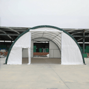 Gold Mountain Single Truss Arch Storage Shelter W30'xL40'xH15'