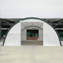Gold Mountain Single Truss Arch Storage Shelter W30'xL65'xH15'