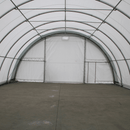 Gold Mountain Single Truss Arch Storage Shelter W30'xL65'xH15'