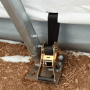 Gold Mountain Single Truss Arch Storage Shelter W20'xL30'xH12'