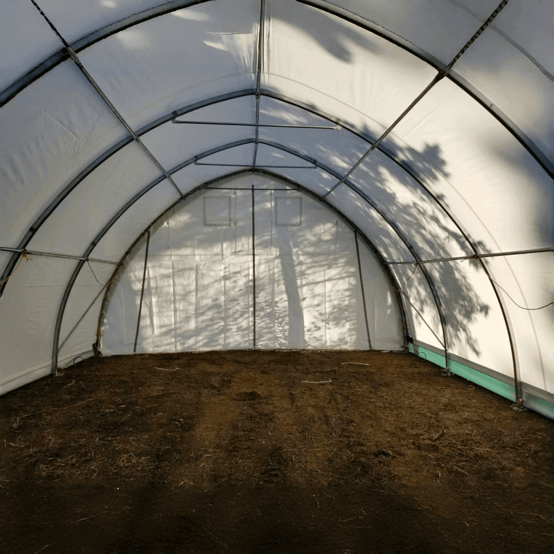 Gold Mountain Single Truss Arch Storage Shelter W20'xL30'xH12'