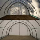Gold Mountain Single Truss Arch Storage Shelter W20'xL30'xH12'
