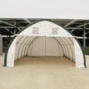 Gold Mountain Single Truss Arch Storage Shelter W20'xL42'xH12'