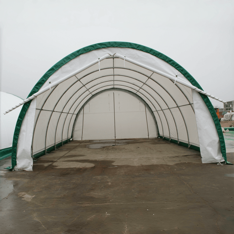 Gold Mountain Single Truss Arch Storage Shelter W20'xL42'xH12'