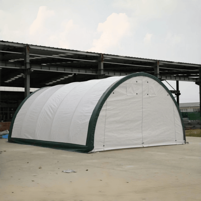 Gold Mountain Single Truss Arch Storage Shelter W20'xL42'xH12'