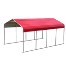 Golden Mount Classic Steel Carport W12' x L20'