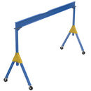 Vestil Steel Knockdown Fixed Gantry Crane with Phenolic Casters 20 Ft. 4000 Lb. Capacity Blue - FHSN-4-20
