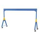 Vestil Steel Knockdown Fixed Gantry Crane with Phenolic Casters 20 Ft. 6000 Lb. Capacity Blue - FHSN-6-20
