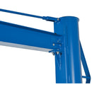Vestil Steel Multi Station Jib Crane 72 In. I-Beam 1000 Lb. Capacity Blue - JIB-P-10-6-6