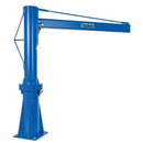 Vestil Steel Multi Station Jib Crane 72 In. I-Beam 1000 Lb. Capacity Blue - JIB-P-10-6-6