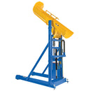 Vestil Steel Portable Lift and Dump Hydraulic Drum Dumper 94 In Dump Height 1,000 Lb. Capacity Blue / Yellow - HLD-94-10-P