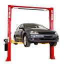 KT-M110 11,000lbs Clear-floor 2 Post Car Lift, Symmetric - Serenity Provision