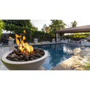 The Outdoor Plus Luna Fire Bowl GFRC Concrete OPT-LUNFOXX - Serenity Provision