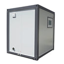 Bastone Portable Toilet with Fan-shaped Door Shower - PM000127 - Serenity Provision