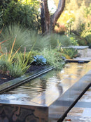 Aura Infinity Pool Waterfall Fountain | Modern Reflection Water Feature