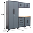 6-Piece Garage Storage Cabinet Set
