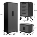 6-Piece Garage Storage Cabinet Set