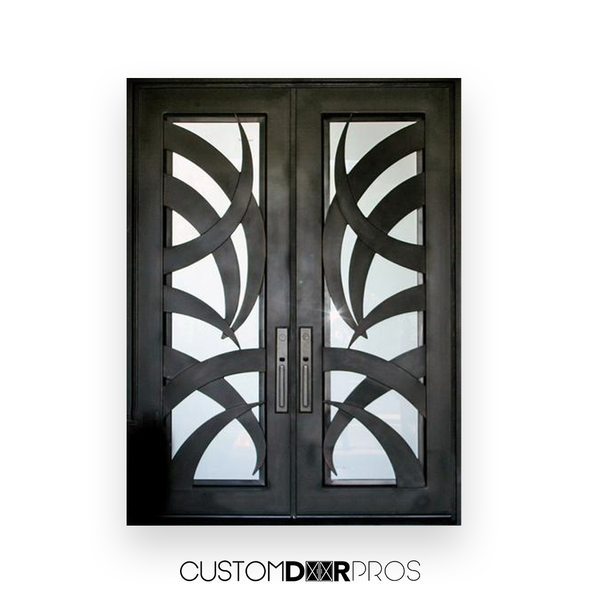 Custom Iron Door Pros Palm Double Doors
