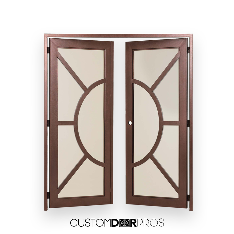 Custom Iron Door Pros Kronos Double Door Entry Door