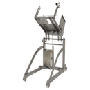 Vestil 304L Stainless Steel DC Powered Bin Dumper 12 Volt 660 Lb. Capacity Silver - ULM-PBT-BTC-10