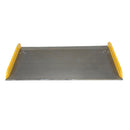Vestil Aluminum Dock Board Steel Curb 72 In. x 48 In. 20,000 Lb. Capacity Silver - TAS-20-7248